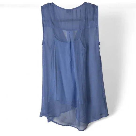 Y2K Women’s Silk Blouse fairy core whimsigoth coquette boho chic peasant Size M - Picture 4 of 9